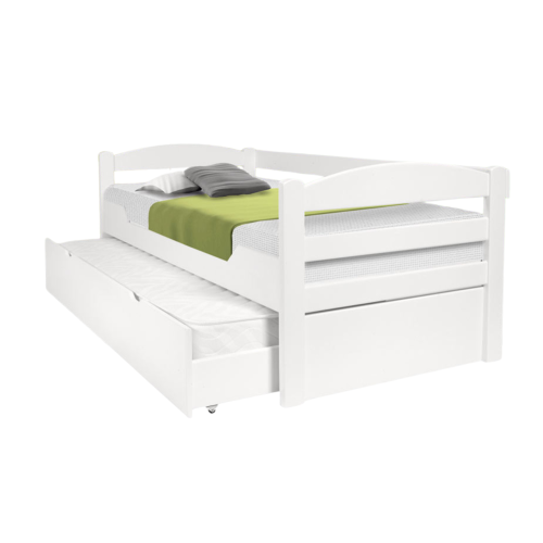 Postel z masivu K1 SOFA 90 PLNÁ PLUS - buk