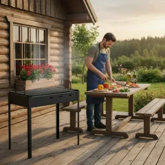 PRO-TERMO Gril EKO 60x40 - šedá