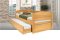Postel z masivu K1 SOFA 90 PLNÁ PLUS buk natural s matrací ELASTIK - SET