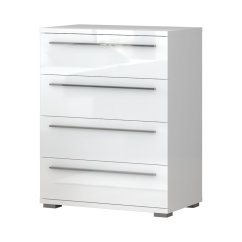 Komoda PIANO - F4/PN bílá lesk Komoda PIANO - F4/PN bílá lesk