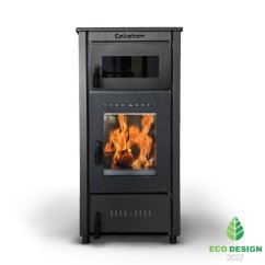 CALISKAN Krbová kamna s troubou ODRA 302 - černá