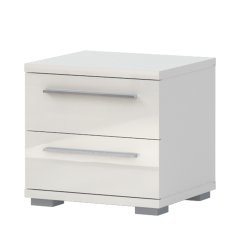 Noční stolek PIANO NS2/PN béžová lesk