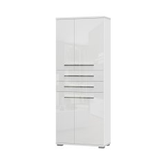 Předsíňová skříň PIANO V42 - bílá lesk