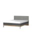 Postel ONYX - KR180-ON antracit lesk/ořech pacific lesk