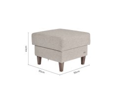 Taburet PERLA NEW I - béžová