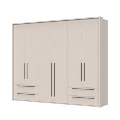 Sestava skříní s rámem OPERA - P64A-2/OP - Cashmere lak mat