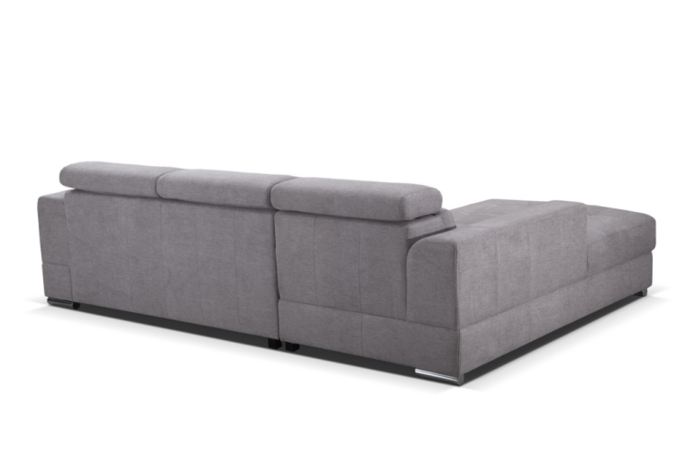 Rohová sedací souprava BRISEL - šedá