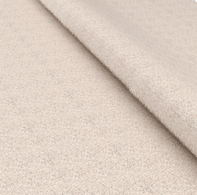 Čalouněná postel LUNA s matrací - světle béžová s perletí