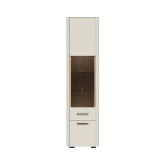 Vitrína AIR - V50-2KS/AI - Pepper bílá lak mat