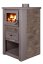 PRO-TERMO Krbová kamna NOVA CERAMIC - moka