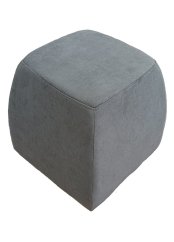 Taburet Bambi šedý