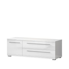 Televizní stolek PIANO TV135-1K2F/PN bílá lesk Televizní stolek PIANO TV135-1K2F/PN bílá lesk