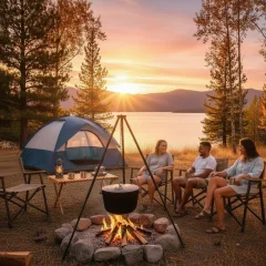 PLAMEN Kotlík s víkem - 20 l