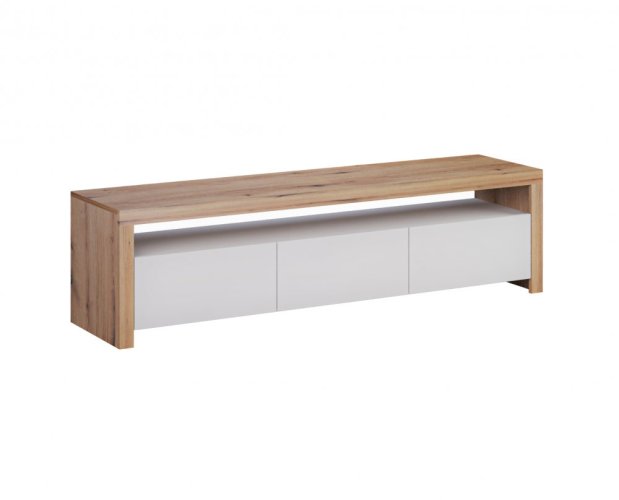 TV komoda NAPOLI - dub artisan/bílá