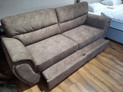 Dvoumístná pohovka BARBADOS - šedá