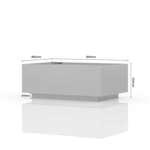 Konferenční stolek PIANO KLS-2F béžová lesk