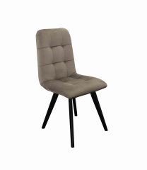 Jídelní židle RIVA - grey/black