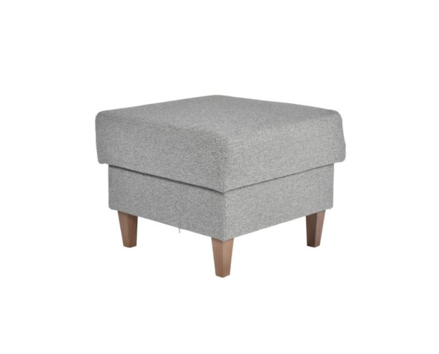 Taburet PERLA NEW II - šedá