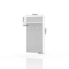 Předsíňový panel ONYX - CLK - antracit/ořech pacific