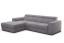Rohová sedací souprava BRISEL - šedá