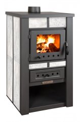 PRO-TERMO Krbová kamna ALPINA CERAMIC - bílá