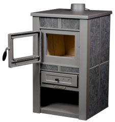 Krbová kamna ALPINA CERAMIC - černá