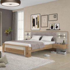 Postel GALA - KR180-GL ořech pacific