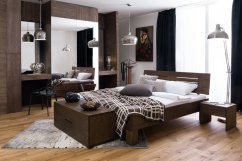 Postel 180x200cm classic system buk wenge