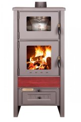 Krbová kamna TAURUS CERAMIC - červená