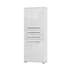 Předsíňová skříň PIANO V42 - bílá lesk