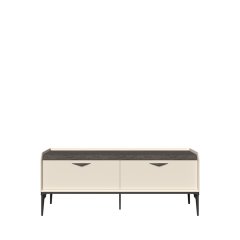 TV komoda SOFFY - TV167-2F/SF - Pepper bílá lak mat