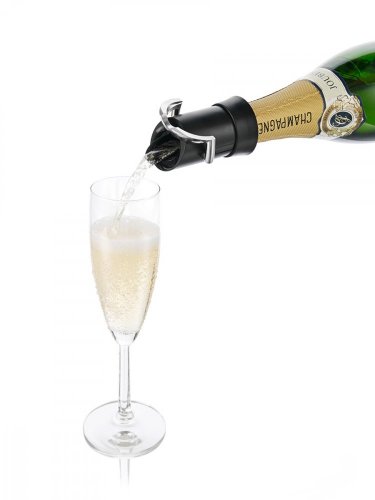 Uzávěr a nálevka na šampaňské - 2v1