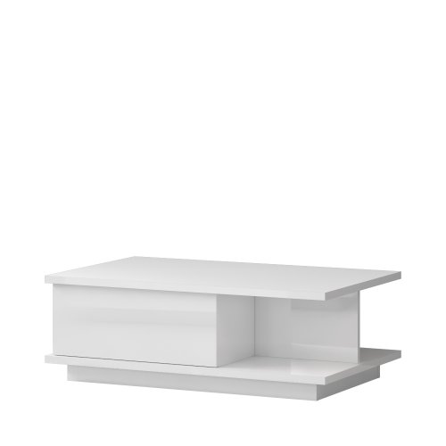Konferenční stolek PIANO KLS-1F bílá lesk