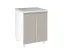 Spodní skříňka IN MDF D 60 - cashmere lesk