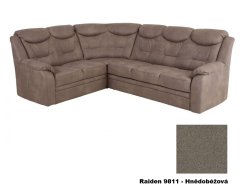 Rohová sedací souprava GALA S02 - Raiden 9811 - hnědobéžová - levá