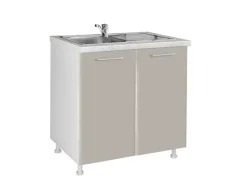 Spodní skříňka IN MDF D 80 S - cashmere lesk