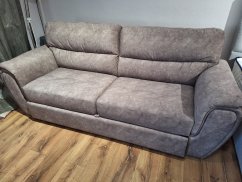 Dvoumístná pohovka BARBADOS - šedá