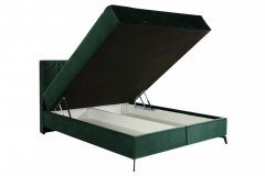 Dvoulůžková postel OMEGA - zelená
