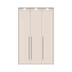 Sestava skříní s rámem a osvětlením OPERA - P3B/OP - Cashmere lak mat