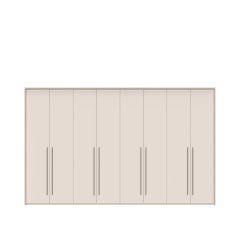 Sestava skříní s rámem OPERA - P8A/OP - Cashmere lak mat