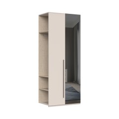 Přídavná skříň se zrcadlem OPERA - DP2-1OG/OP - Cashmere lak mat