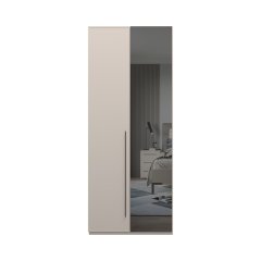 Přídavná skříň se zrcadlem OPERA - DP2-1OG/OP - Cashmere lak mat
