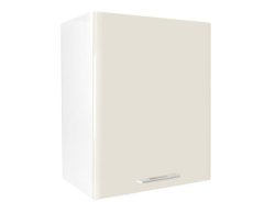Horní skříňka IN MDF V60 1V - béžová lesk