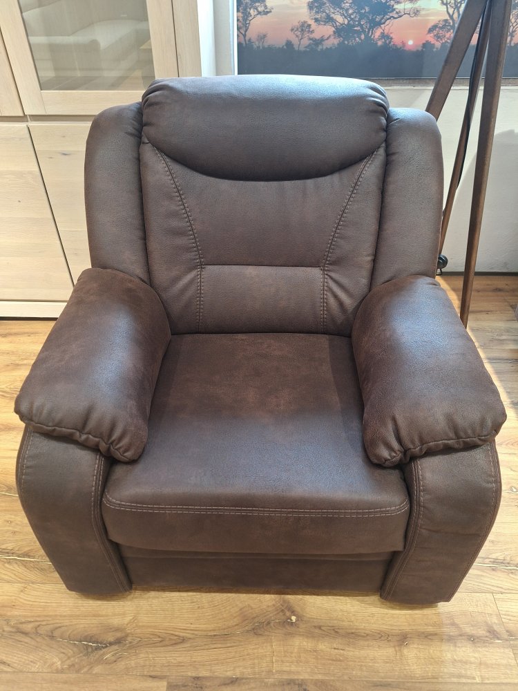 Křeslo GALA - hnědá