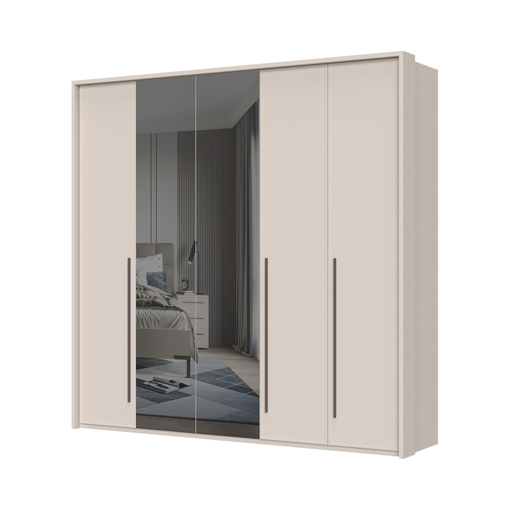 Sestava skříní s rámem OPERA - P5A-2OG/OP - Cashmere lak mat