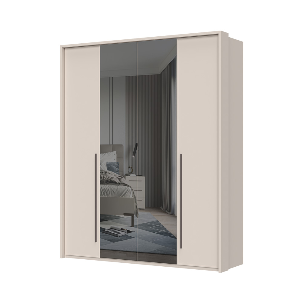 Sestava skříní s rámem OPERA - P4A-2OG/OP - Cashmere lak mat