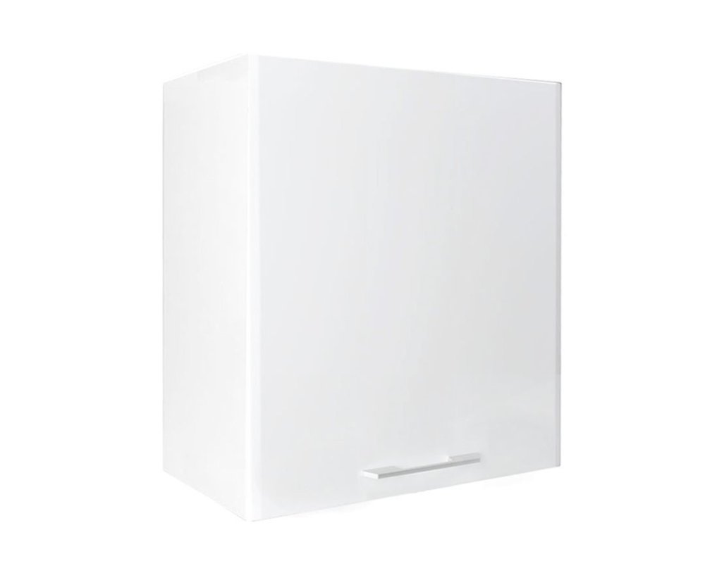 Levně Horní skříňka IN MDF VA 60/68 1V - bílá lesk