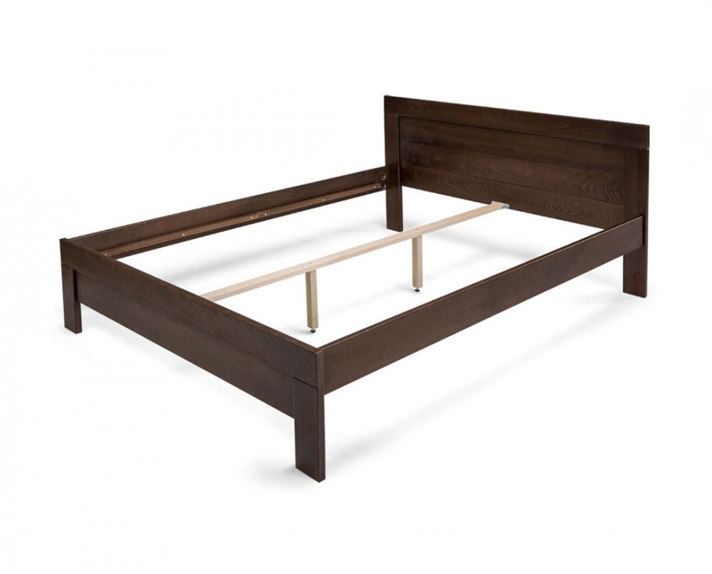 Rám postele Woody Classic - wenge - 140x200 Rám postele Woody Classic - wenge - 140x200
