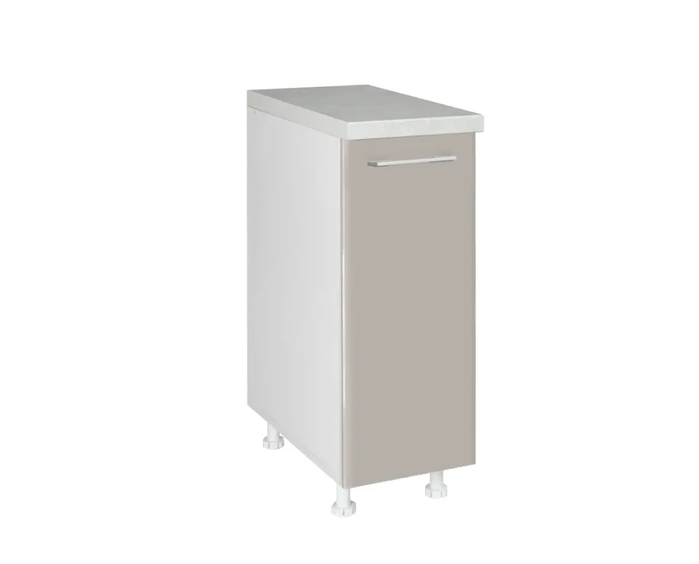 Levně Spodní skříňka IN MDF D 30 - cashmere lesk