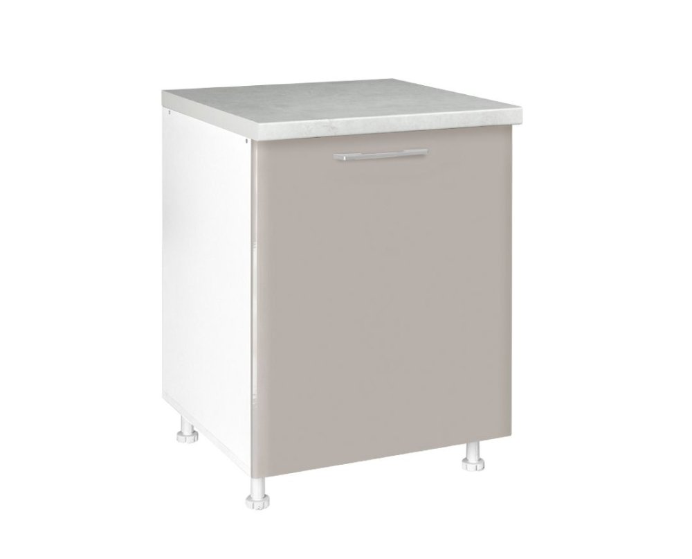 Levně Spodní skříňka IN MDF D 60 1V - cashmere lesk